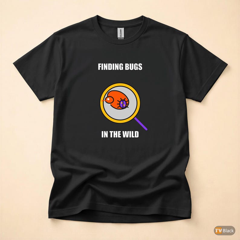 Python Debugger Cartoon / Developer T-Shirt / Programming Humor Tee image 3