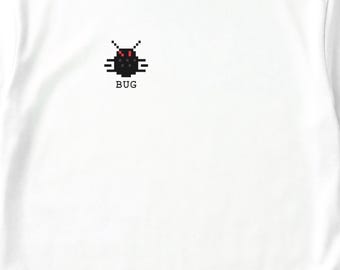 Fehlerbericht ignoriert / Entwickler-T-Shirt / Humor aus der Qualitätssicherung / Programmierer-T-Shirt / Retro-Technik