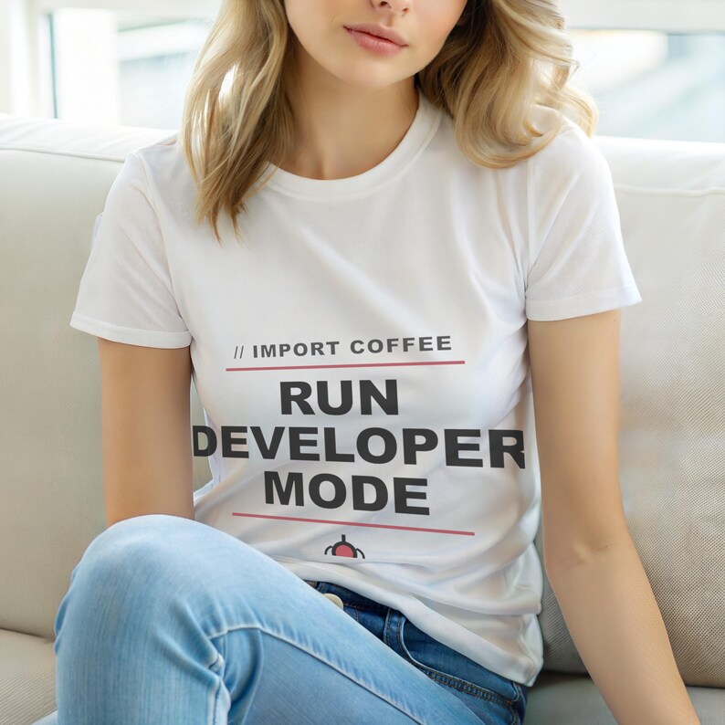Café para Programador Python / Importar Energia / Camiseta para Desenvolvedor/Codificador imagem 6