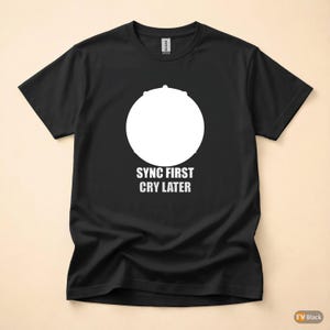 Git Pull Before Panic / Developer T-Shirt / Programmer Humor Tee image 3
