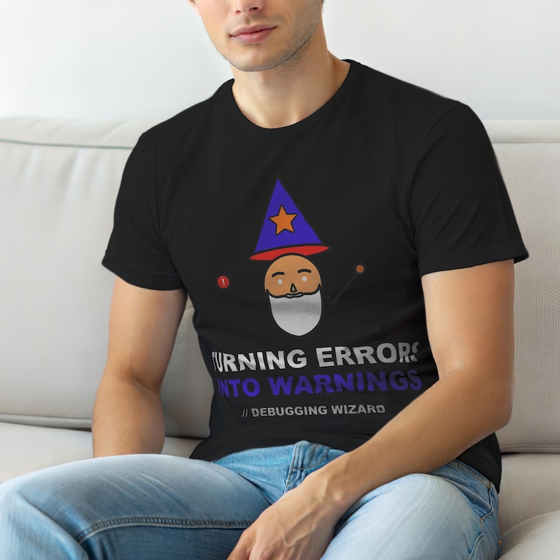 Debugging Wizard / Programmer T-Shirt / Coder Gift / Software Developer Tee image 1