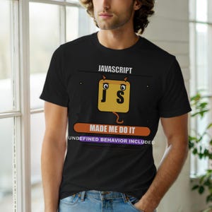 Camiseta "JavaScript Me Obrigou a Fazer Isso" / Desenvolvedor Web / Programador imagem 3