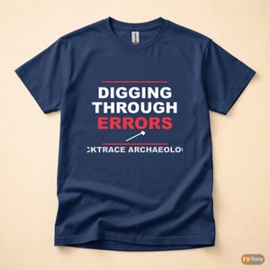 Stacktrace Archaeologist / Developer Debugging / Programmer Humor Tee image 4