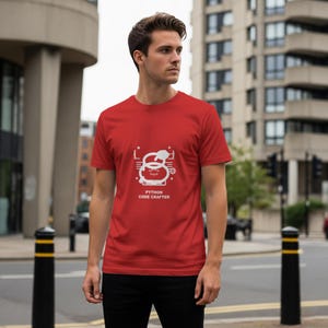 Python-Code-Entwickler-Shirt / Programmierer-Shirt / Coding-T-Shirt / Geschenk für Entwickler / Software-Ingenieur Bild 3