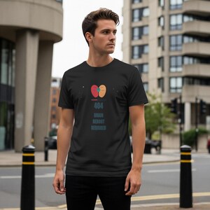 404 Se requiere reinicio cerebral / Camiseta de programador / Regalo para programadores / Camiseta para desarrolladores / Humor tecnológico