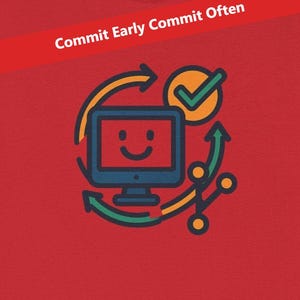 Commit Early Commit Often / Programmer Shirt / Developer Gift / Coder Apparel / Git Humor Tee