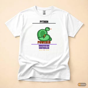 Camiseta con humor sobre programación para programadores/desarrolladores con Python imagen 7
