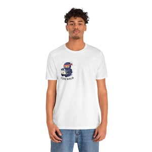 Code Ninja T-Shirt – Funny Programmer Shirt – Coding Humor Tee – Developer Gift – Geek IT Shirt