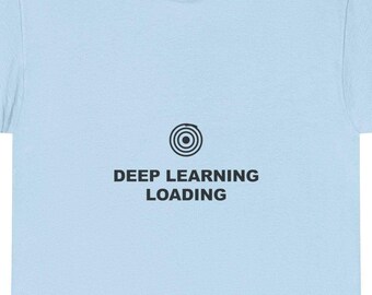 Carga de aprendizaje profundo / Camiseta de programador / Camiseta de codificación / Regalo para desarrolladores / Ropa tecnológica