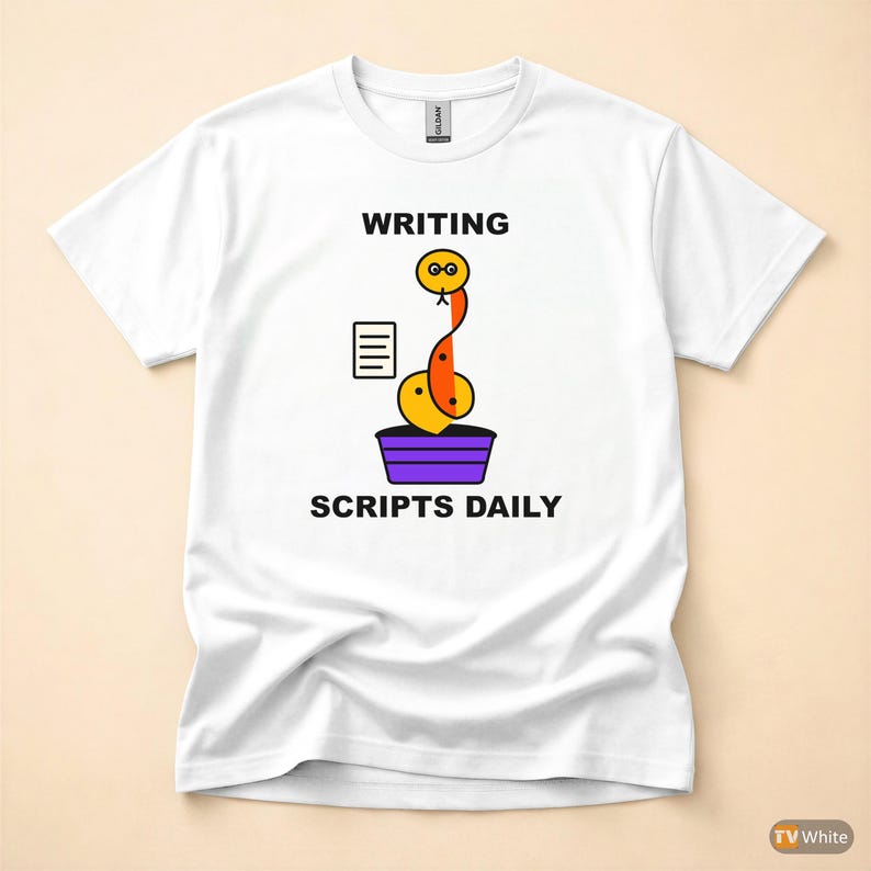 Python Developer / Snake Charmer Coder / Programming T-Shirt image 7
