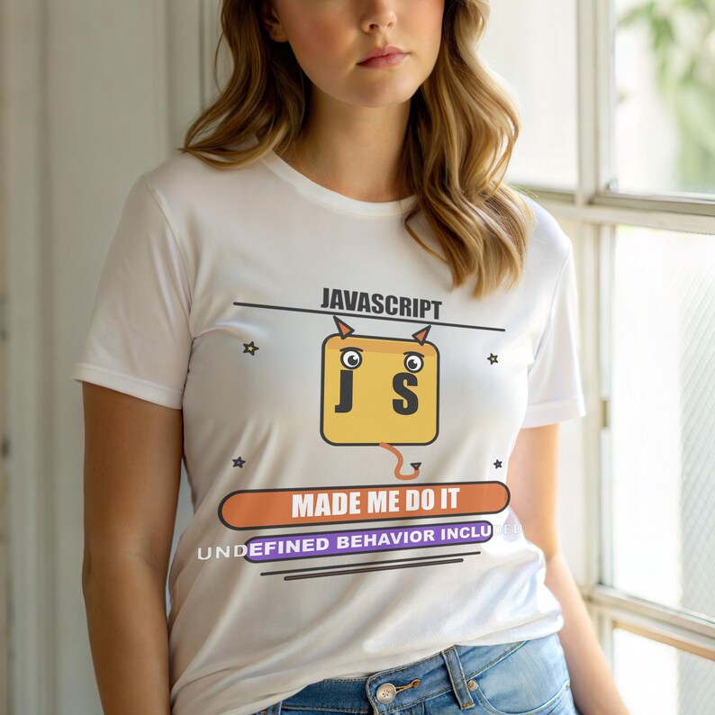 Camiseta "JavaScript Me Obrigou a Fazer Isso" / Desenvolvedor Web / Programador imagem 6
