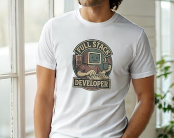 Full Stack Developer / Programmer T-Shirt / Coding Humor / Tech Gift