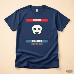 Commit Or Rollback / Développeur SQL / Administrateur de base de données / Programmeur Tee image 4