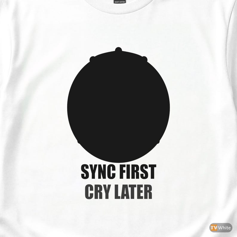 Git Pull Before Panic / Developer T-Shirt / Programmer Humor Tee image 2