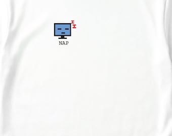 ハードコーディングでハードな昼寝 / プログラマーTシャツ / 開発者向けコーディングTシャツ