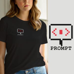 T-shirt med AI-programmerare