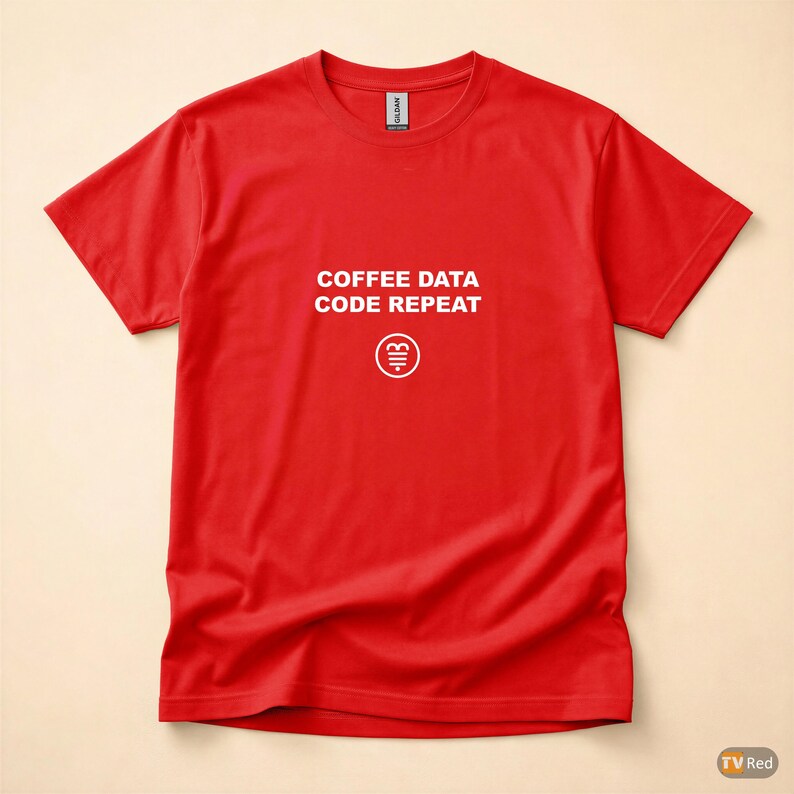 Coffee Data Code Repeat / SQL Developer Shirt / Database Programmer Tee / Data Engineer Gift / SQL Humor Apparel image 5