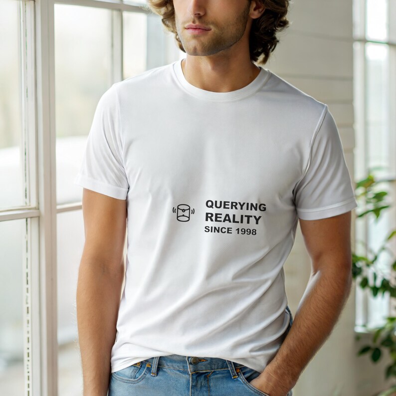 Seit 1998 die Realität erforschen / SQL-Entwickler-Shirt / Datenbankprogrammierer-T-Shirt / Geschenk für Dateningenieure / Kleidung mit SQL-Humor Bild 6