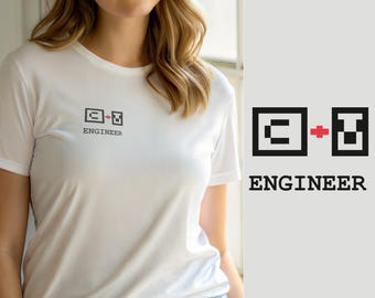 Ctrl C Ctrl V Engineer / Programmer T-Shirt / Developer Coding Humor Tee