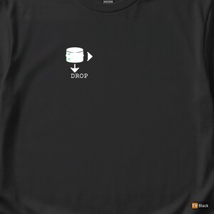 DROP TABLE Stress / Programmierer-T-Shirt / SQL-Entwickler- / Hacker-T-Shirt