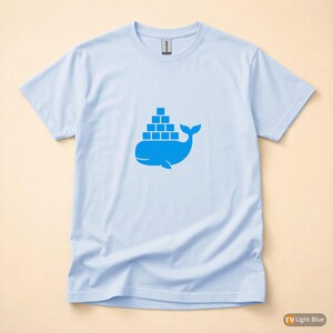Docker-/Container-/DevOps-/Programmierer-/Entwickler-/Coder-T-Shirt Bild 9