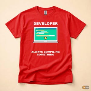 Moda para desarrolladores / Humor sobre programación / Estilo de vida de programador / Camiseta de ingeniero de software imagen 5