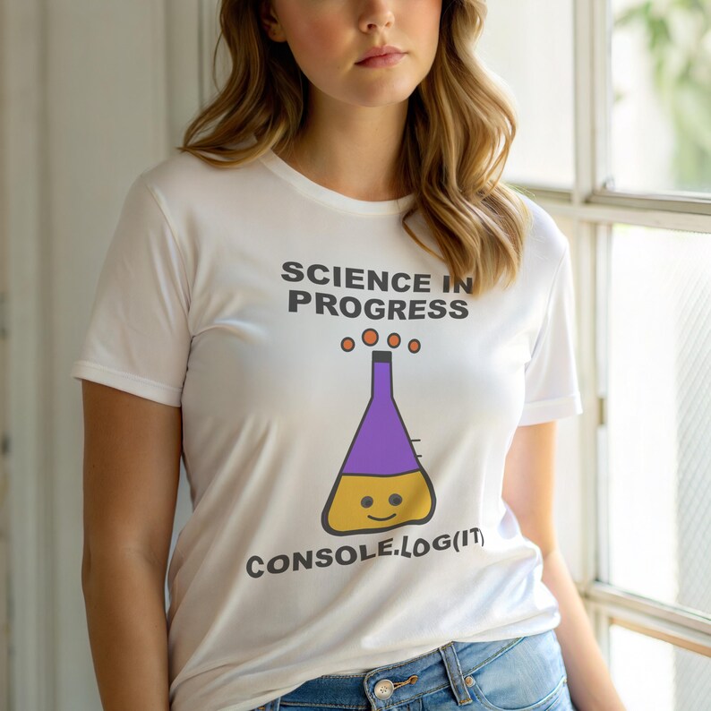 Console Log Everything / JavaScript Developer / Web Developer Programmer T-Shirt imagen 6