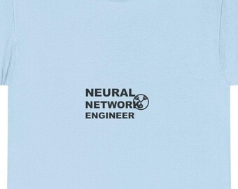 Camiseta de ingeniero/programador de redes neuronales / Camiseta de programación / Regalo para desarrolladores / Ropa tecnológica