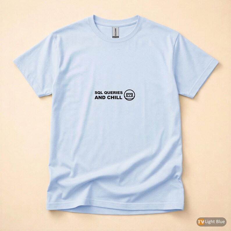 Camiseta "Consultas SQL e Relaxamento" / Camiseta para Desenvolvedor SQL / Camiseta para Programador de Banco de Dados / Presente para Engenheiro de Dados / Roupa com Humor SQL imagem 9