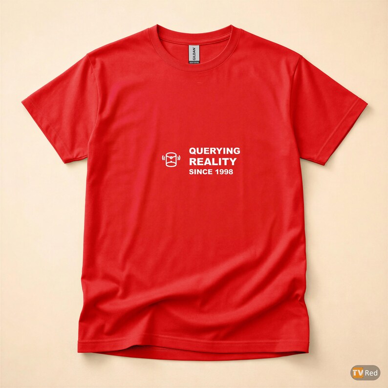 Seit 1998 die Realität erforschen / SQL-Entwickler-Shirt / Datenbankprogrammierer-T-Shirt / Geschenk für Dateningenieure / Kleidung mit SQL-Humor Bild 5
