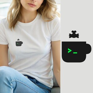 Code Wizard / Programmer T-Shirt / Hacker Developer Tee / Minimal Logo