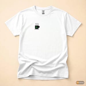Brew Build Deploy / DevOps開発者 / ミニマルなハッカーロゴ / コーヒーコーダーTシャツ 画像 7