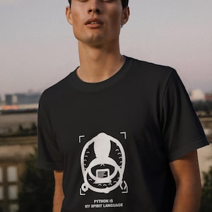 Python Is My Spirit Language / Programmer Shirt / Coding Tee / Developer Gift / Software Engineer