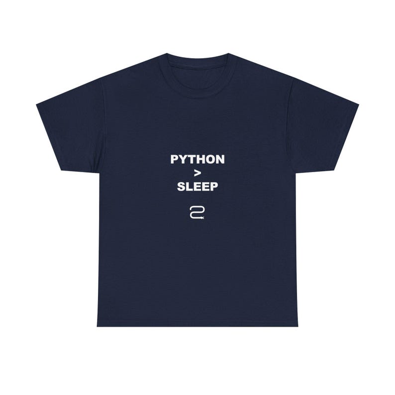 Python > Sommeil / T-shirt Programmeur / T-shirt Codage / Cadeau Développeur / T-shirt Tech Humour image 13