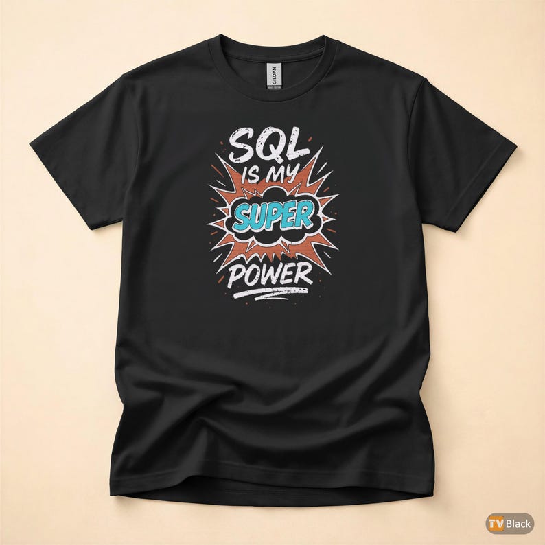 SQL Developer / Programmer T-Shirt / Coding Humor Tee image 3