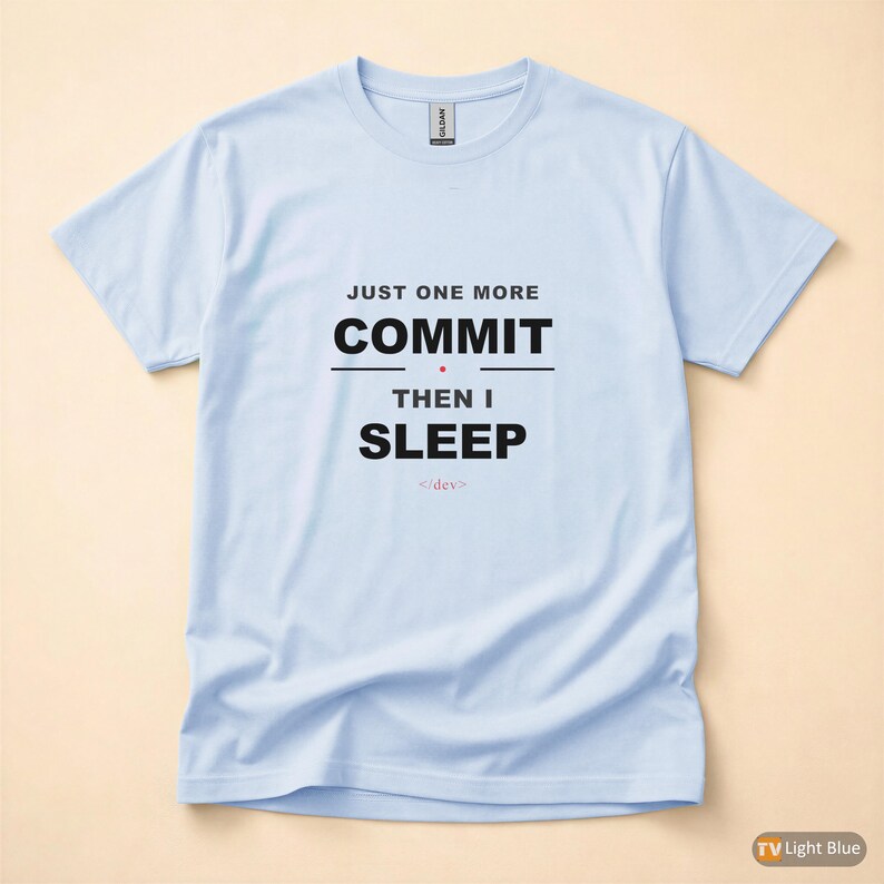 Un altro commit / Maglietta da sviluppatore / Umorismo Git per programmatori / Abbigliamento per coder immagine 9
