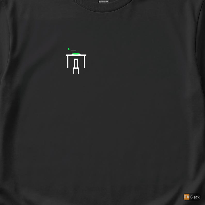 Table For One / SQL Developer / Minimal Hacker Logo / Programmer T-Shirt image 1