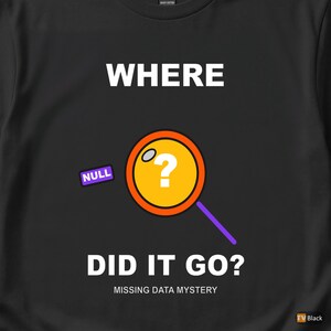 WO IST ES HIN? / SQL-Entwickler / Datenbankprogrammierung / T-Shirt mit Programmiererhumor Bild 2