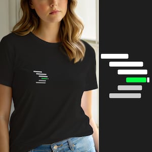 Python Developer Fashion / Programmer T-Shirt / Hacker Minimal Logo Tee
