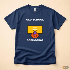 Debugging Programmer / Coding Humor T-Shirt / Developer Cartoon Tee image 5