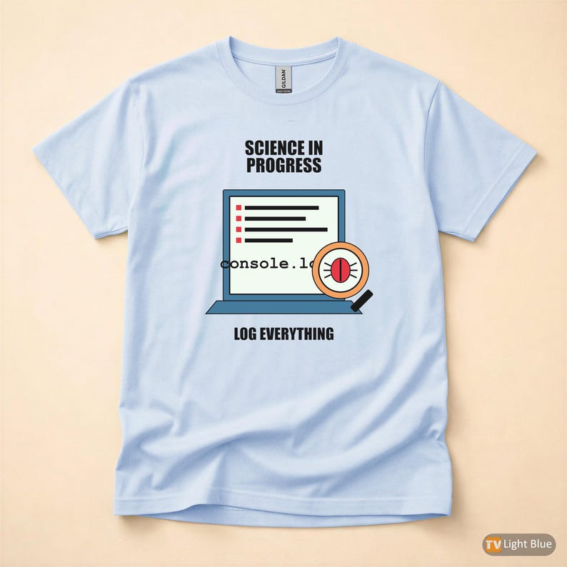 Console Log Everything / Web Developer / JavaScript Debugging / Programmer Humor Tee afbeelding 9