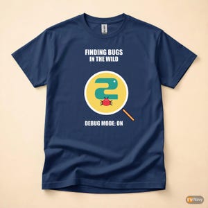Python Debugger / Developer T-Shirt / Programmer Humor / Coder Gift Bild 4