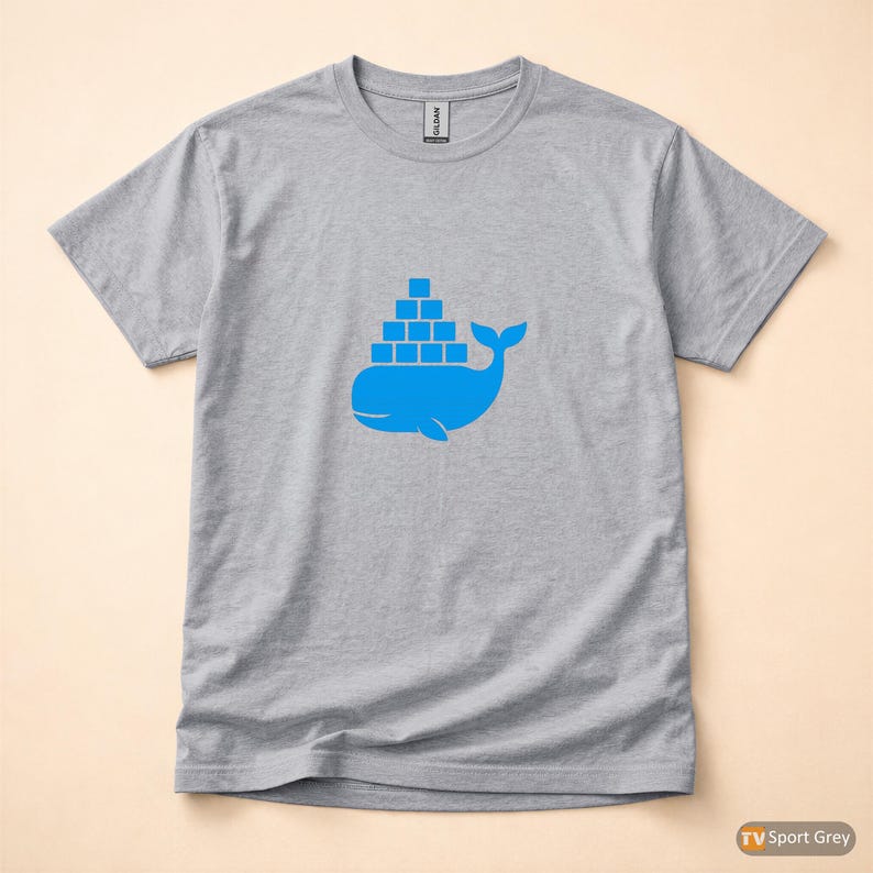 Docker-/Container-/DevOps-/Programmierer-/Entwickler-/Coder-T-Shirt Bild 8
