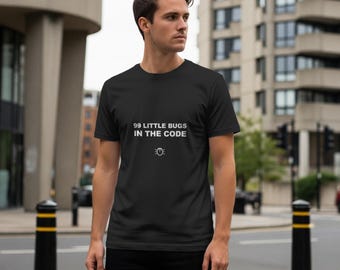 99 kleine Fehler im Code / Programmierer-Shirt / Entwickler-T-Shirt / Geschenk für Software-Ingenieure / Shirt mit Programmierhumor