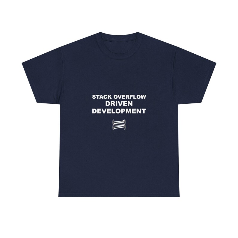 Desarrollo impulsado por Stack Overflow / Camiseta de programador / Camiseta de codificación / Regalo para desarrolladores / Ropa para geeks imagen 10
