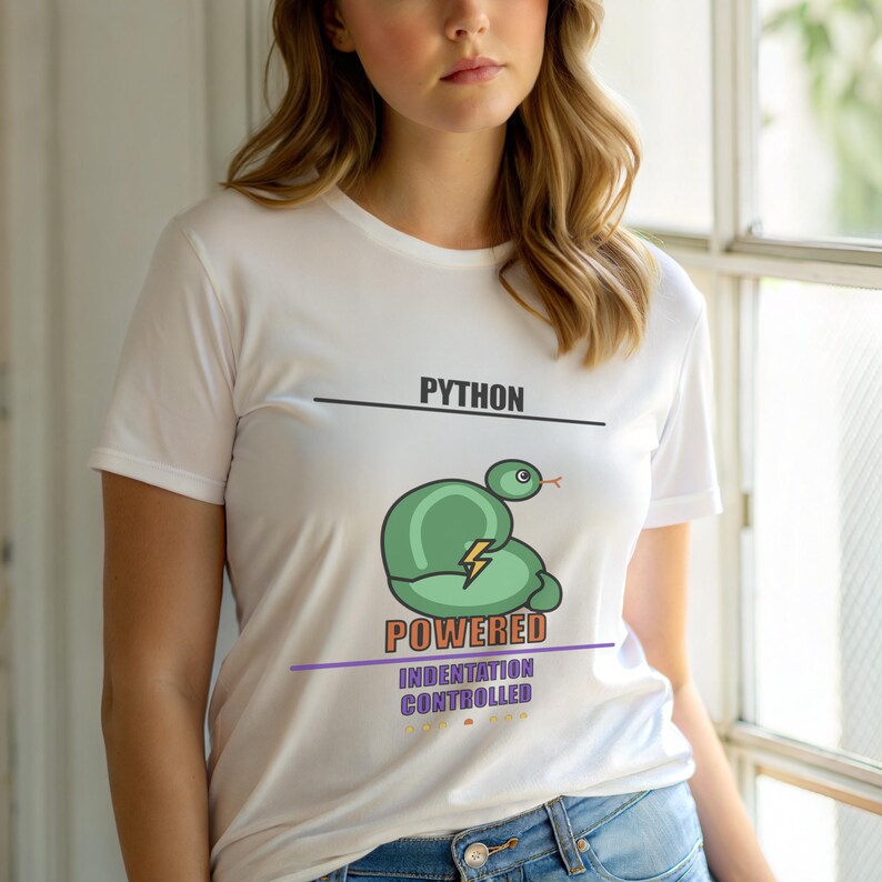 Camiseta con humor sobre programación para programadores/desarrolladores con Python imagen 6