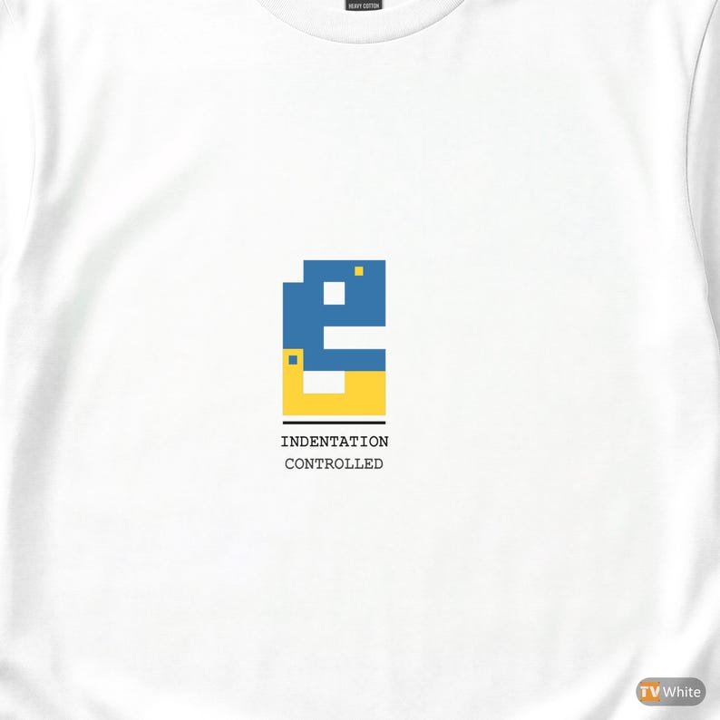Python Powered / Programmer T-Shirt / Retro Developer Coder Tee image 2