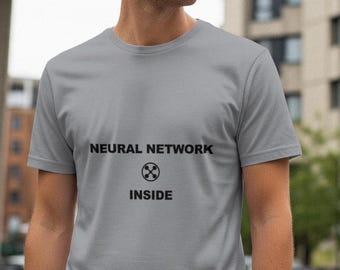 Red neuronal interna / Camiseta de programador / Camiseta de codificación / Regalo para desarrolladores / Ropa de ingeniero de software
