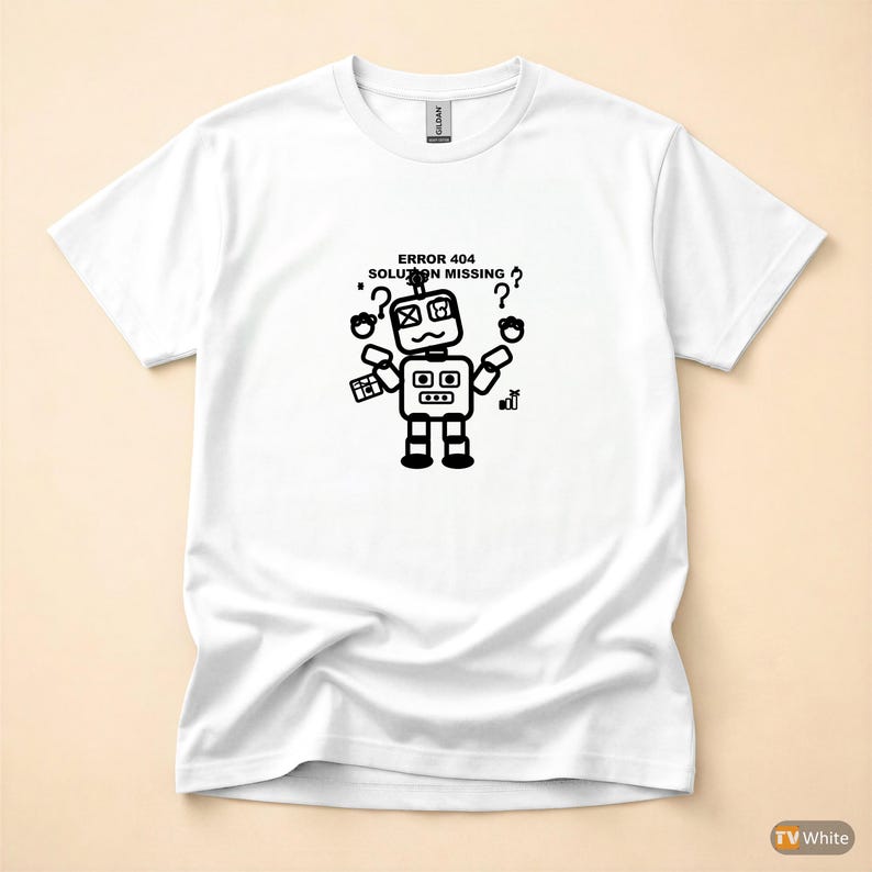 Error 404 Solution Missing / HTTP Error Shirt / 404 Programmer Tee / Web Developer Gift / Funny Error Code Shirt image 7