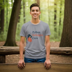 Camiseta da Equipe de Depuração Python / Camiseta para Desenvolvedores Python / Camiseta para Programadores Python / Presente para Pythonistas / Camiseta para Programadores Python imagem 8